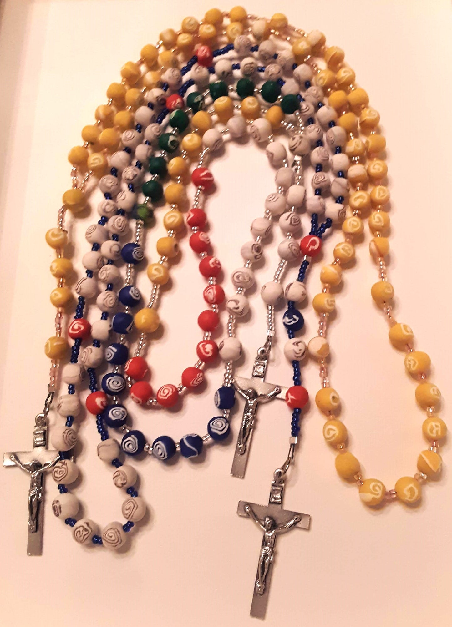 Rosaries Polymer Clay Beads Various