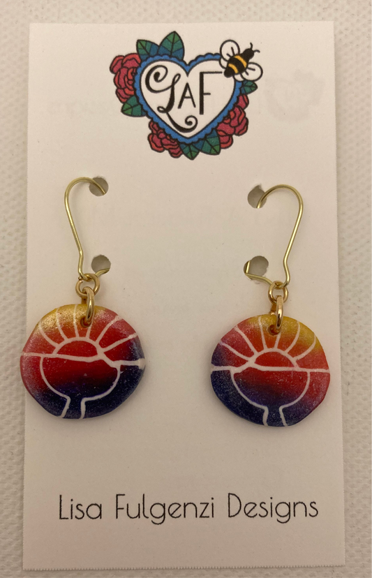 Special Occasion Eucharistic Revival Logo Earrings