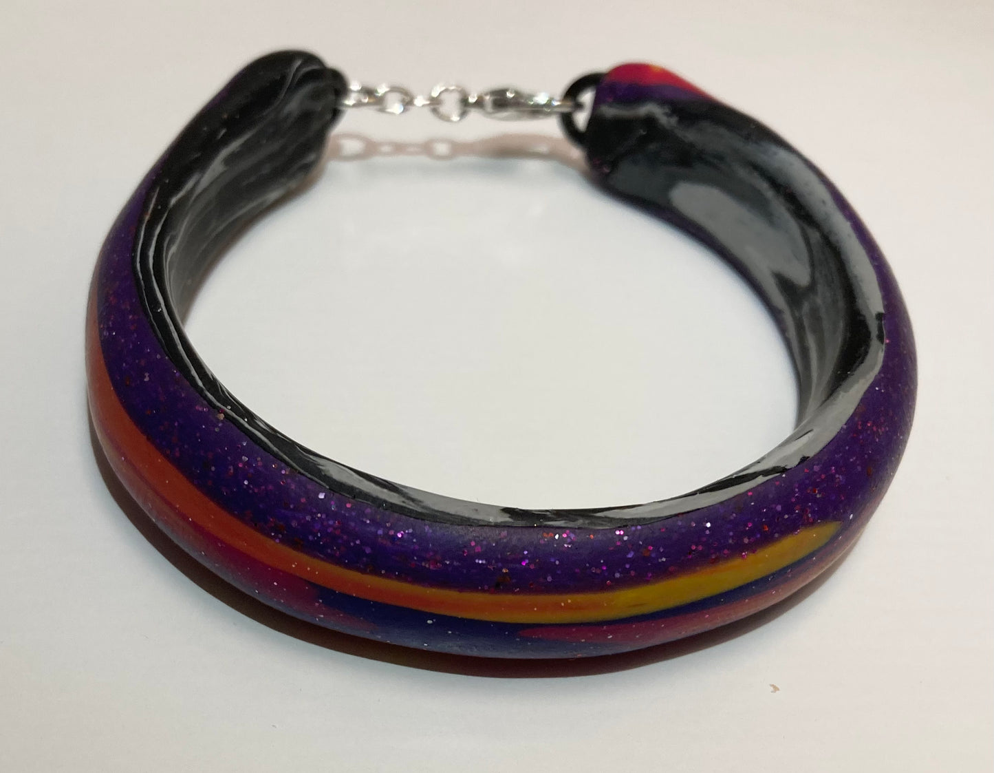 Yellow and Purple Blend Bracelet