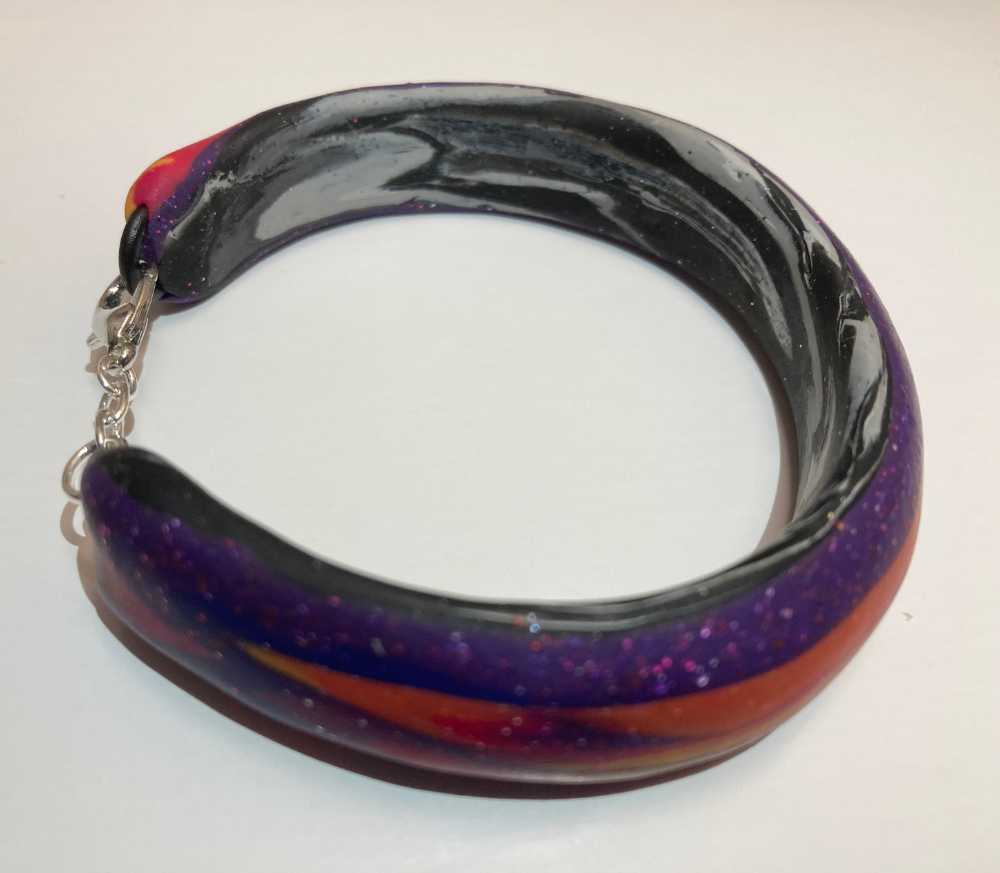 Yellow and Purple Blend Bracelet