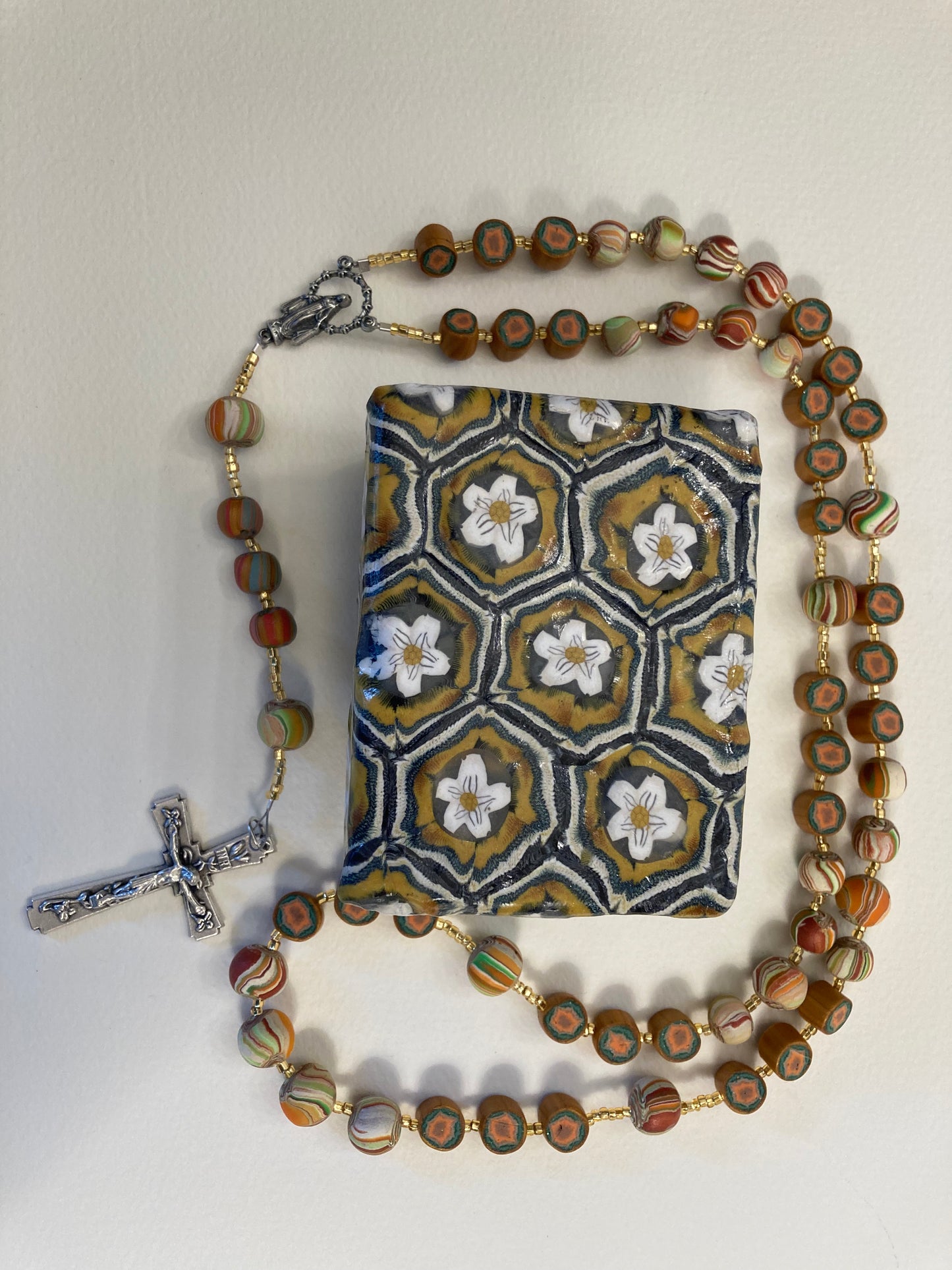 Buttercup Box and Rosary